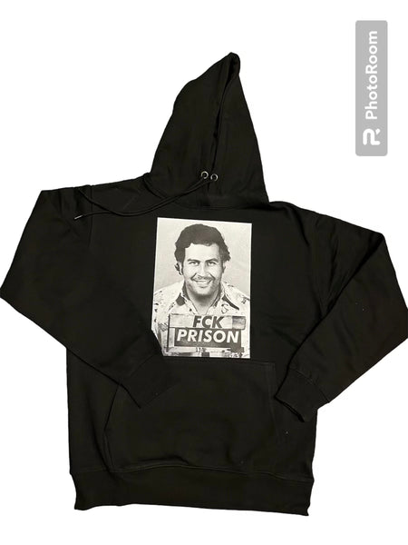 FCK PRISON PABLO ESCOBAR HOODIE